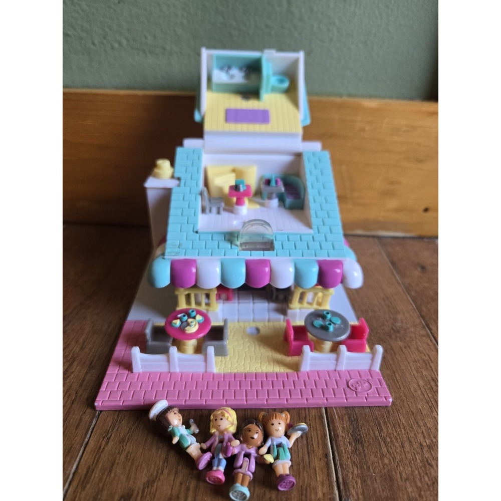 Polly Pocket Vintage 1993 Bluebird Toys Light Up Pizzeria Pizza Parlor Complete - Picture 2 of 6